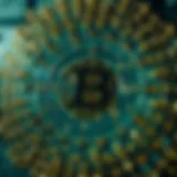 Representation of the SHA256 algorithm in complex patterns