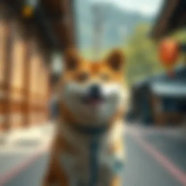 Cultural Significance of Shiba Inu Shiba Inu in a traditional Japanese setting