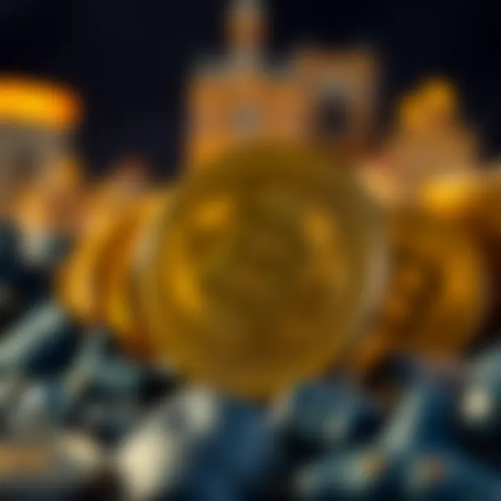 Visual representation of PAX Gold's market capitalization in cryptocurrency