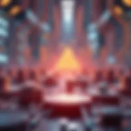 Visual representation of digital currency technology