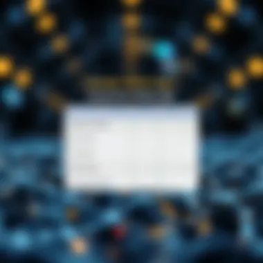 Comparison chart of Voyager Wallet App and its competitors in cryptocurrency management