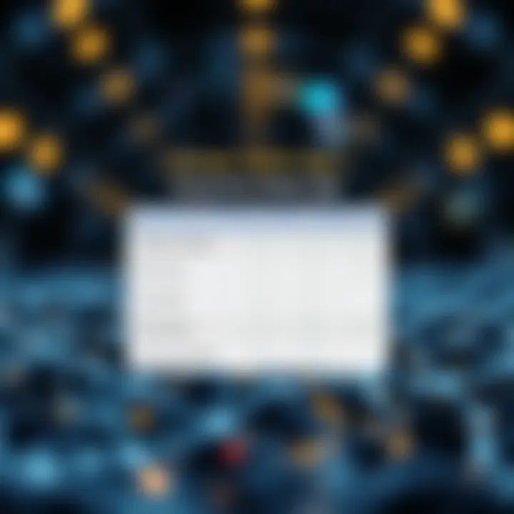 Comparison chart of Voyager Wallet App and its competitors in cryptocurrency management