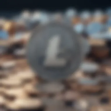 Market Fluctuations and Litecoin Infographic on Litecoin market fluctuations
