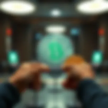 Visual representation of fraud tactics used in crypto