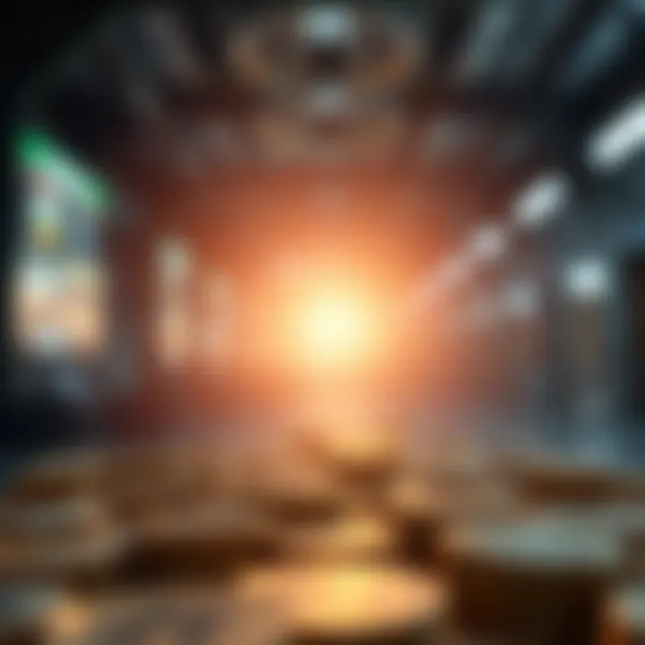 Future outlook graphic for currency exchange trends