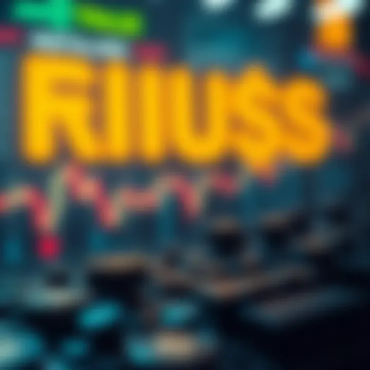 Conceptual graphic depicting risks associated with futures trading