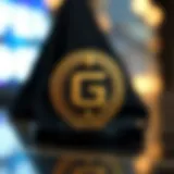 Illustration of the Gemini cryptocurrency logo in a digital format