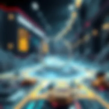 Futuristic illustration showcasing potential developments in the crypto landscape