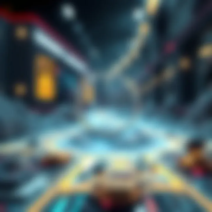 Futuristic illustration showcasing potential developments in the crypto landscape