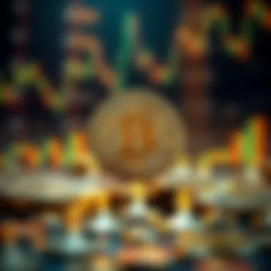 Visual representation of stock market trends and Gemini's performance