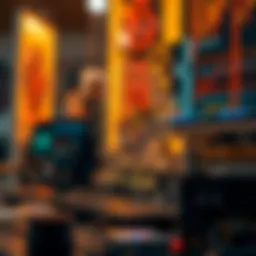 Visual representation of machine learning algorithms