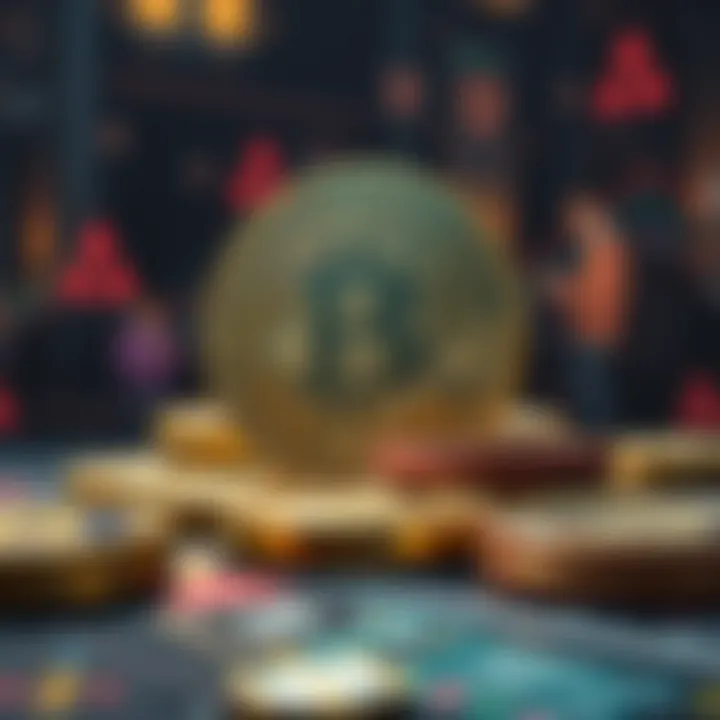 Illustration of technological advancements in cryptocurrency