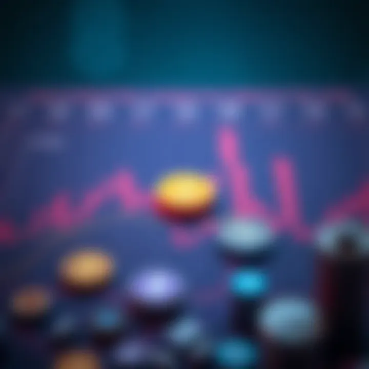 Diverse cryptocurrency platforms comparison chart