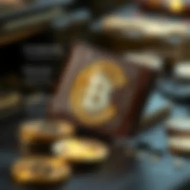 Detailed infographic showing key features of top cryptocurrency wallets