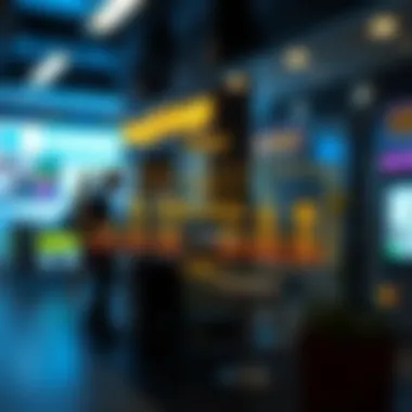 Diagram showing the flow of currency exchange operations