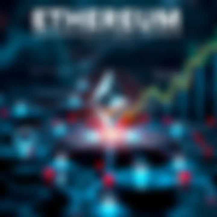 Infographic showcasing Ethereum's technology and smart contracts