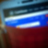 Coinbase wallet interface showing the address section