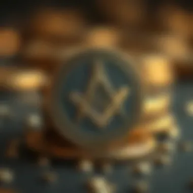 Symbolism of Mason Coins Symbolic representation of Mason coins in cryptocurrency