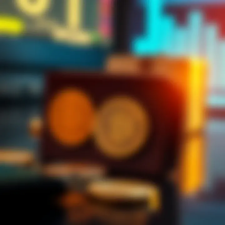 Illustration of cryptocurrency wallet management