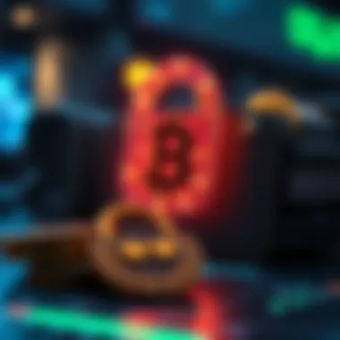 Visual representation of digital security features