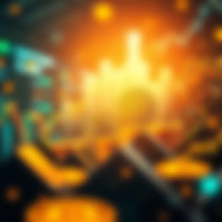 Illustration of market dynamics influenced by CoinMarketCap