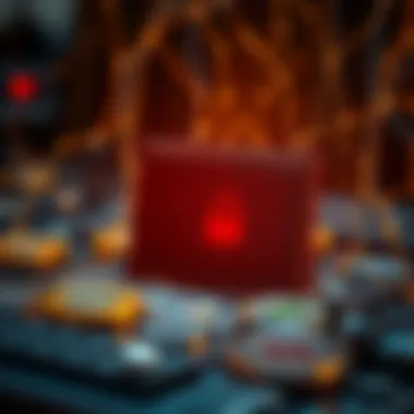 A secure digital wallet showcasing cryptocurrency security.