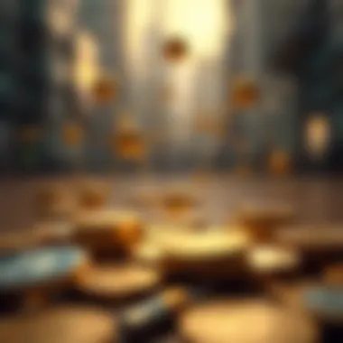 Visual depiction of decentralized finance concepts.