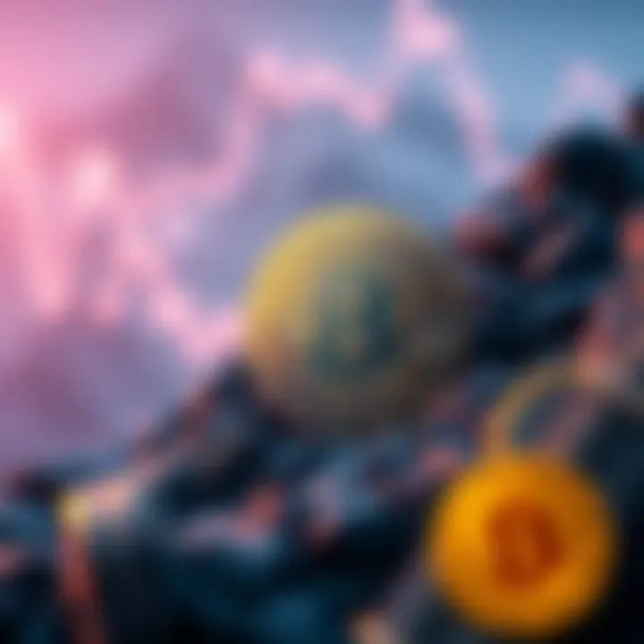 Visual representation of cryptocurrency tax regulations