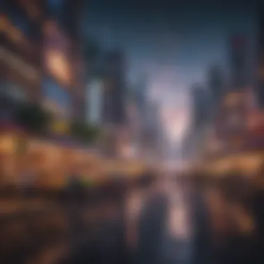 An infographic illustrating market trends in virtual real estate