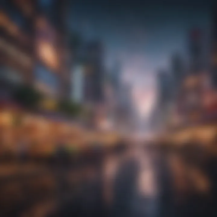 An infographic illustrating market trends in virtual real estate