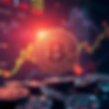 Abstract representation of Bitcoin market trends