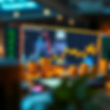 Graph depicting the fluctuation of free coin crypto prices over time