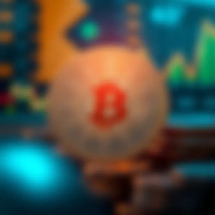 Chart illustrating factors that influence crypto price movements