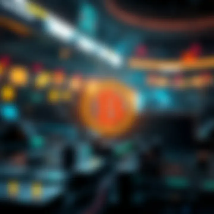 Future of Blockchain in Staking A futuristic concept of blockchain technology