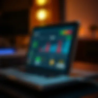 A user-friendly software wallet interface on a digital device