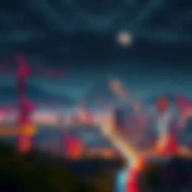 Visual representation of emerging industries