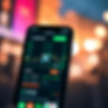 Robinhood app interface showcasing Ripple