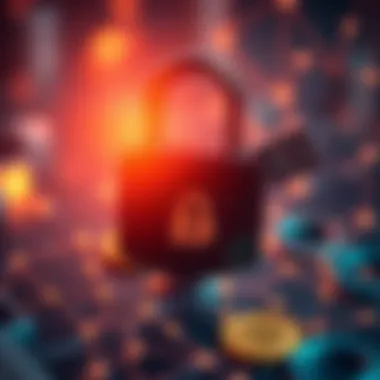 The Importance of Security in Cryptocurrency Transactions A secure lock symbolizing safety in digital transactions