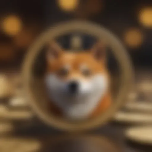 Shiba Coin Symbol Symbolic representation of Shiba Coin