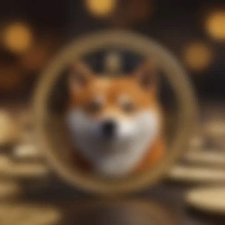 Shiba Coin Symbol Symbolic representation of Shiba Coin
