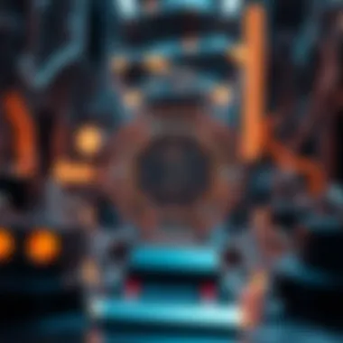 Futuristic view of technology powering creator coins