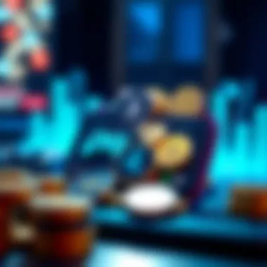 A digital wallet showcasing game tokens