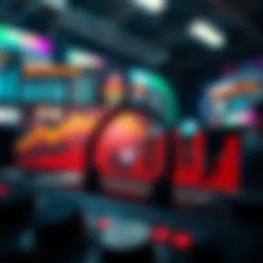 Graph illustrating trends in gaming cryptocurrencies