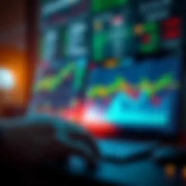 Analytical tools interface for trading Link USD