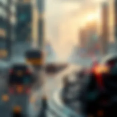 A digital representation of traditional finance meeting blockchain technology