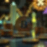 Factors Influencing Cryptocurrency Pricing Conceptual illustration of cryptocurrency pricing factors