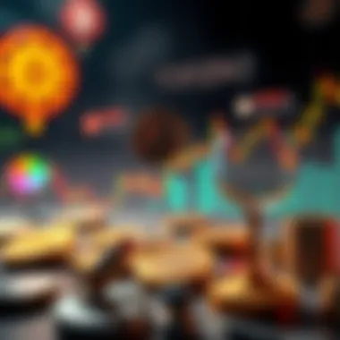 Infographic illustrating cryptocurrency market dynamics