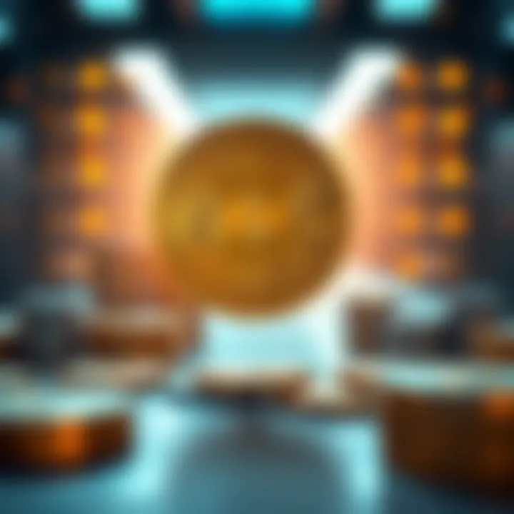 Visual representation of investor strategies in cryptocurrency