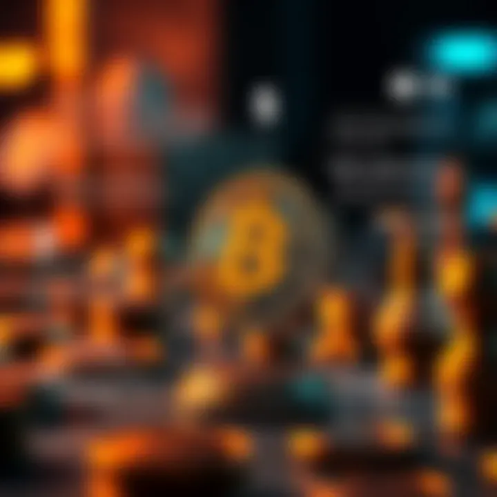 Infographic explaining factors influencing cryptocurrency prices