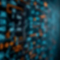 A visual representation of encryption algorithms